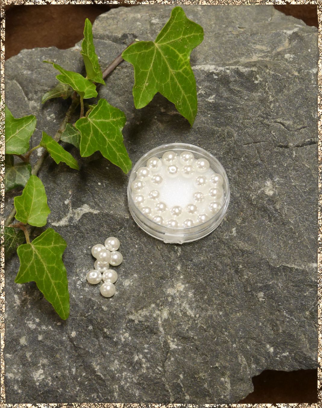 Perlen weiß 6 mm